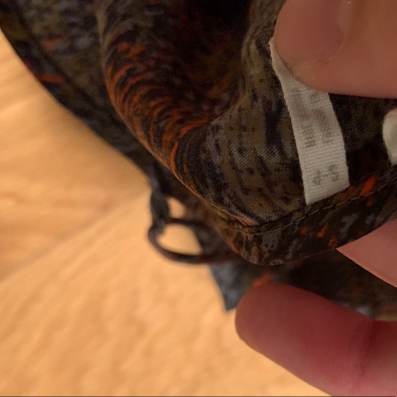 Grey Patterned lace trim dress - Picture 6 of 6